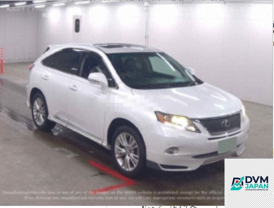 LEXUS Rx 2011 - Premium Japanese vehicle available for export